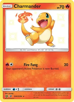 Charmander - Yellow A Alternate