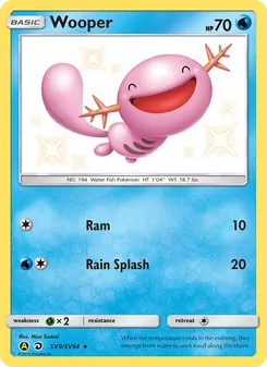 Wooper - Yellow A Alternate