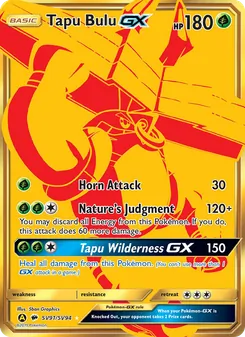 Tapu Bulu-GX - Yellow A Alternate