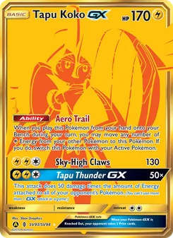Tapu Koko-GX - Yellow A Alternate