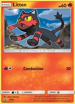 Litten - SM Black Star Promos