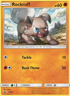 Rockruff - SM Black Star Promos