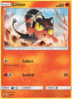 Litten - SM Black Star Promos