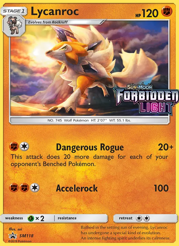 Lycanroc - SM Black Star Promos Pokemon Card