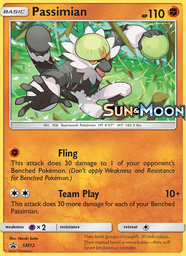 Passimian - SM Black Star Promos Pokemon Card