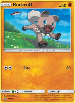 Rockruff - SM Black Star Promos