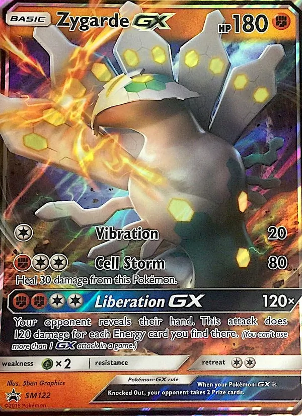 Zygarde GX - SM Black Star Promos Pokemon Card