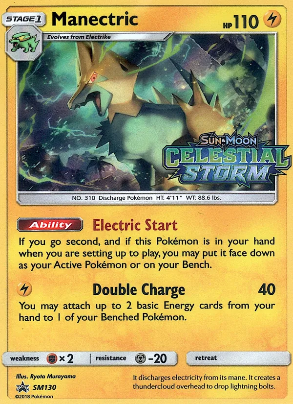 Manectric - SM Black Star Promos Pokemon Card