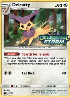 Delcatty - SM Black Star Promos