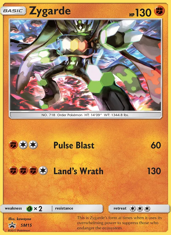Zygarde - SM Black Star Promos Pokemon Card