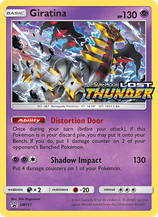 Giratina - SM Black Star Promos Pokemon Card