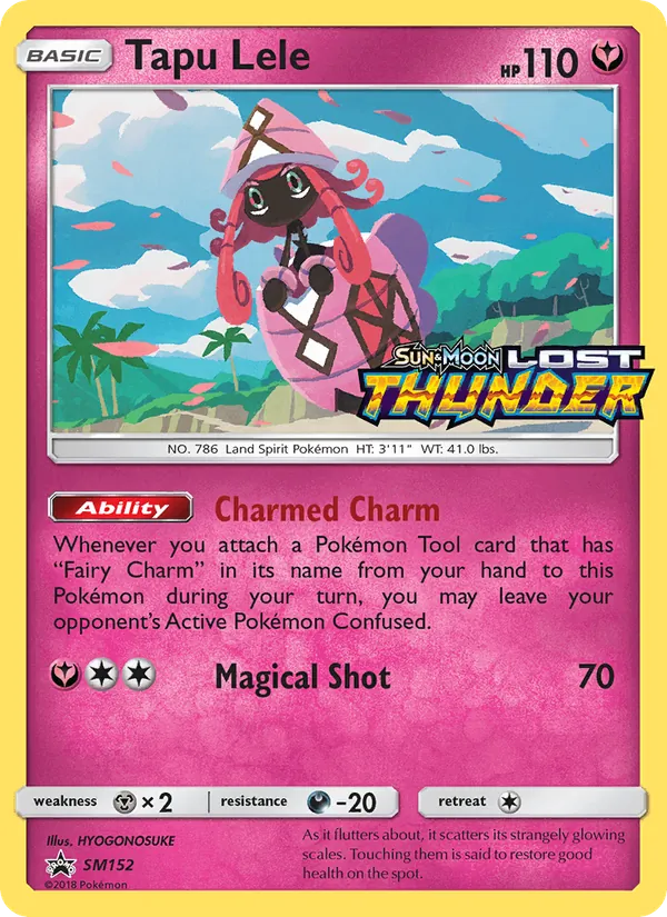 Tapu Lele - SM Black Star Promos Pokemon Card
