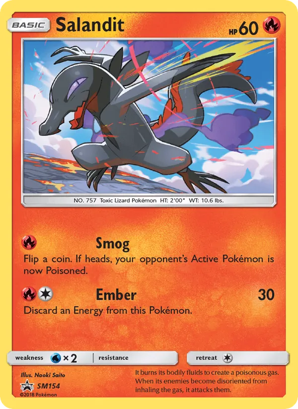 Salandit - SM Black Star Promos Pokemon Card