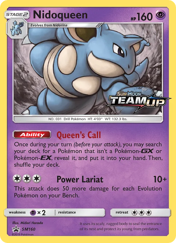 Nidoqueen - SM Black Star Promos Pokemon Card
