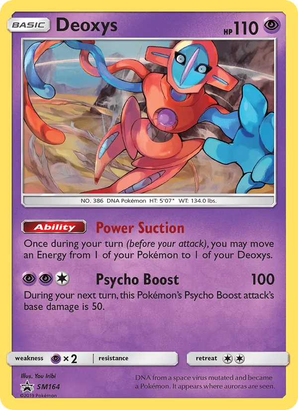 Deoxys - SM Black Star Promos Pokemon Card
