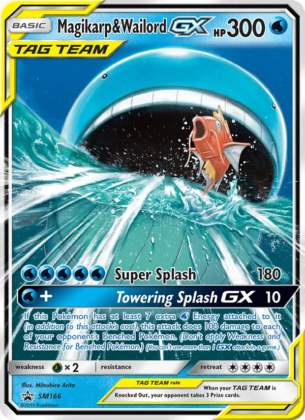 Magikarp & Wailord GX - SM Black Star Promos Pokemon Card