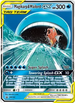Magikarp & Wailord GX - SM Black Star Promos