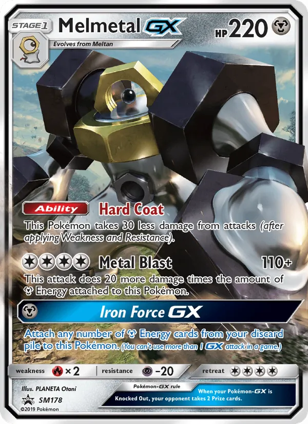 Melmetal GX - SM Black Star Promos Pokemon Card
