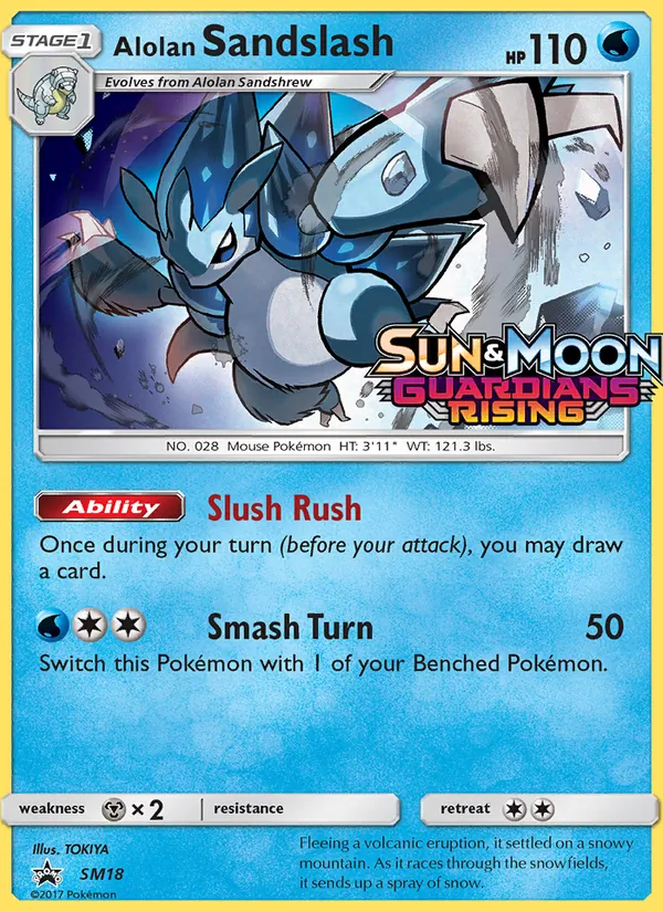 Alolan Sandslash - SM Black Star Promos Pokemon Card