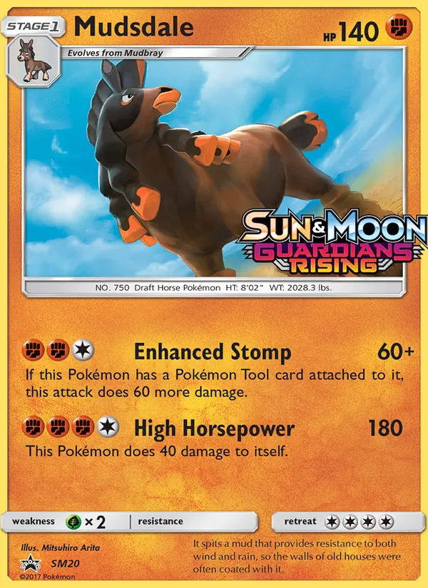 Mudsdale - SM Black Star Promos Pokemon Card