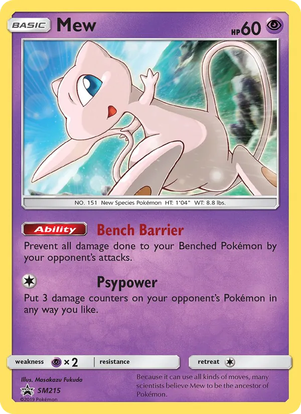 Mew - SM Black Star Promos Pokemon Card