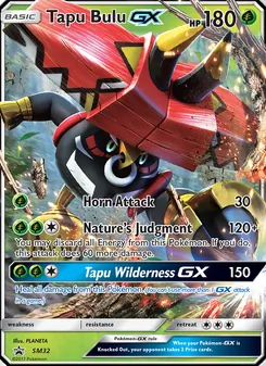 Tapu Bulu GX - SM Black Star Promos
