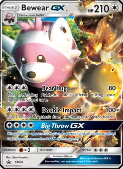 Bewear GX - SM Black Star Promos