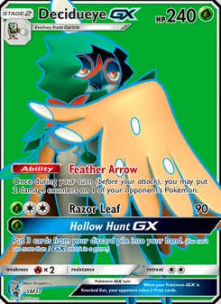 Decidueye GX - SM Black Star Promos