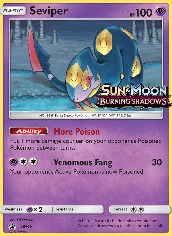 Seviper - SM Black Star Promos Pokemon Card