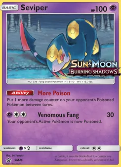 Seviper - SM Black Star Promos
