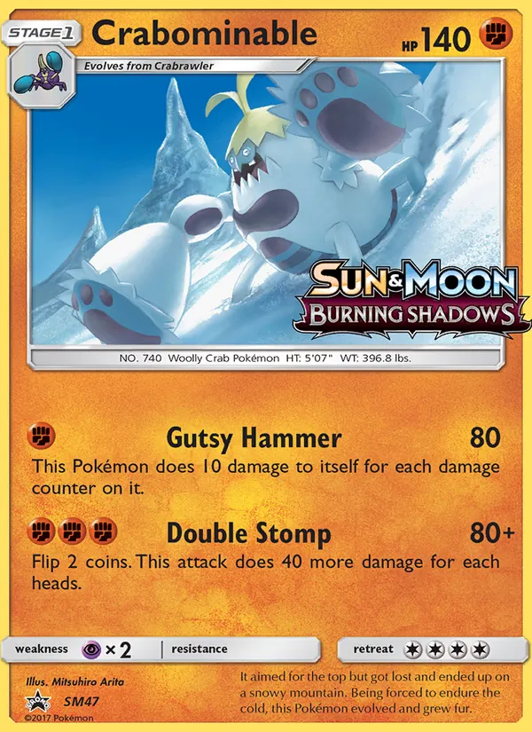 Crabominable - SM Black Star Promos Pokemon Card
