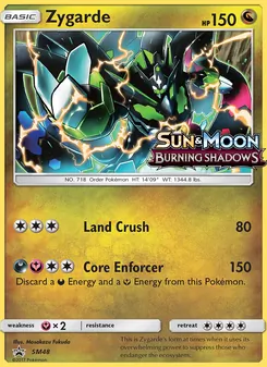 Zygarde - SM Black Star Promos