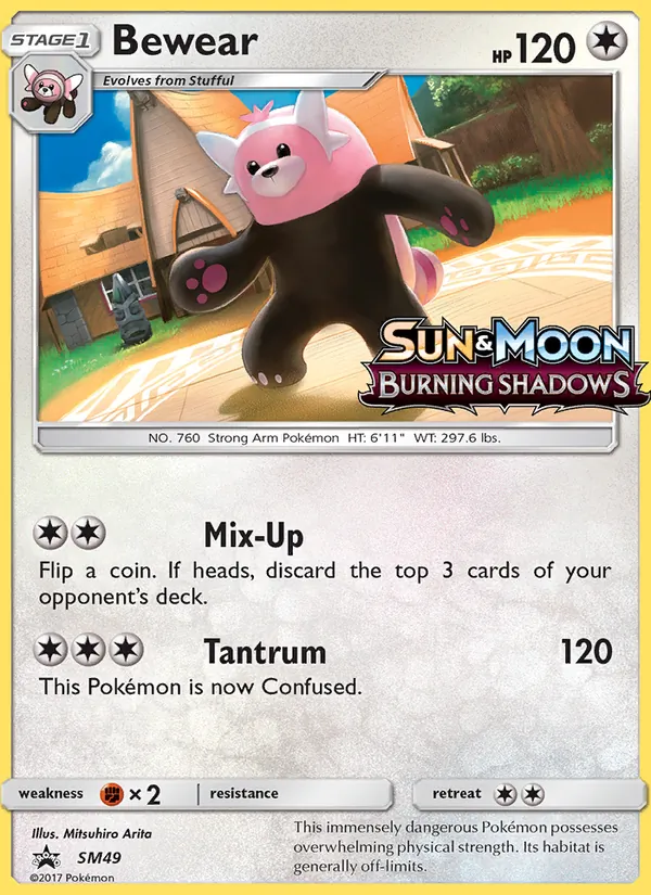 Bewear - SM Black Star Promos Pokemon Card
