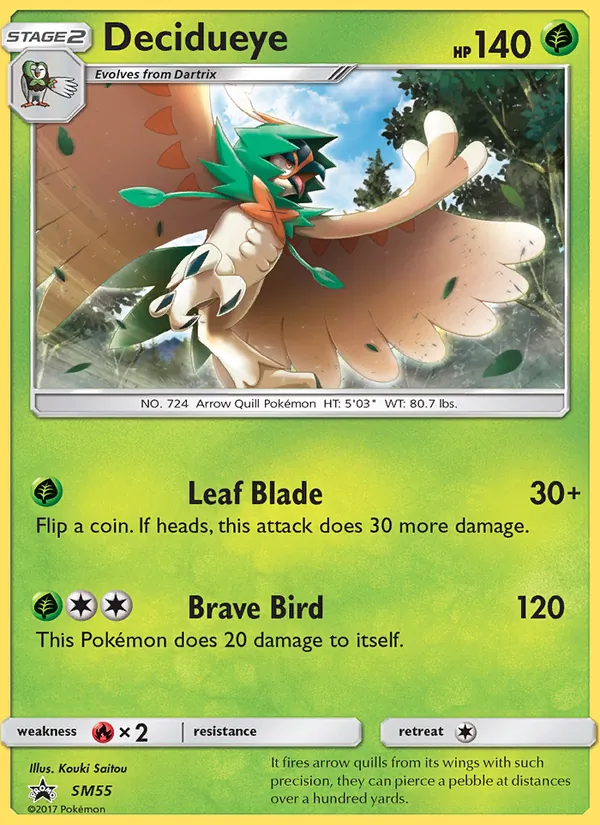 Decidueye - SM Black Star Promos Pokemon Card