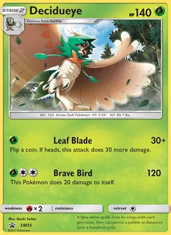 Decidueye - SM Black Star Promos