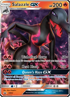 Salazzle GX - SM Black Star Promos