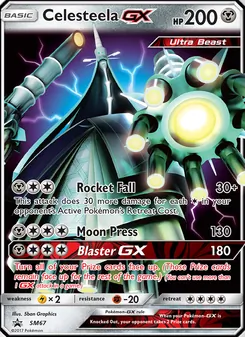 Celesteela GX - SM Black Star Promos