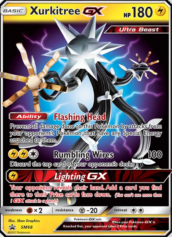 Xurkitree GX - SM Black Star Promos Pokemon Card