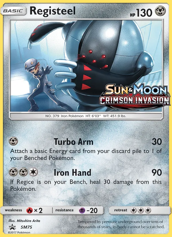Registeel - SM Black Star Promos Pokemon Card