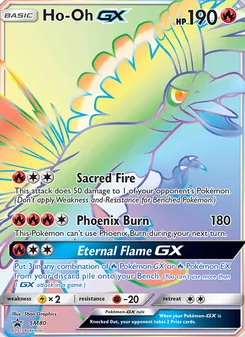 Ho-Oh GX - SM Black Star Promos