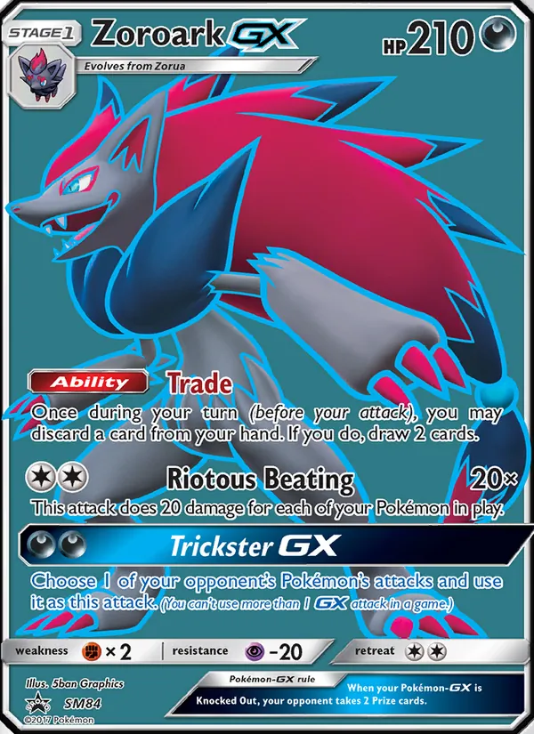 Zoroark GX - SM Black Star Promos Pokemon Card