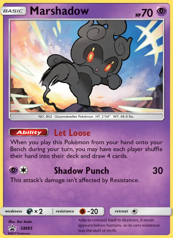 Marshadow - SM Black Star Promos Pokemon Card
