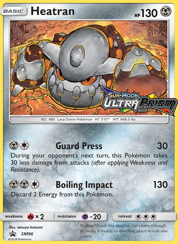 Heatran - SM Black Star Promos Pokemon Card