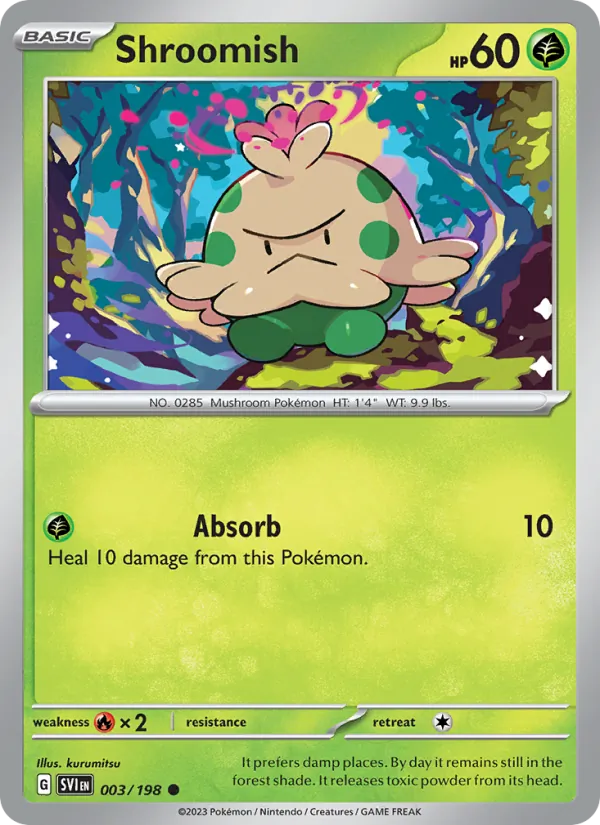 Shroomish - Scarlet & Violet Pokemon Card
