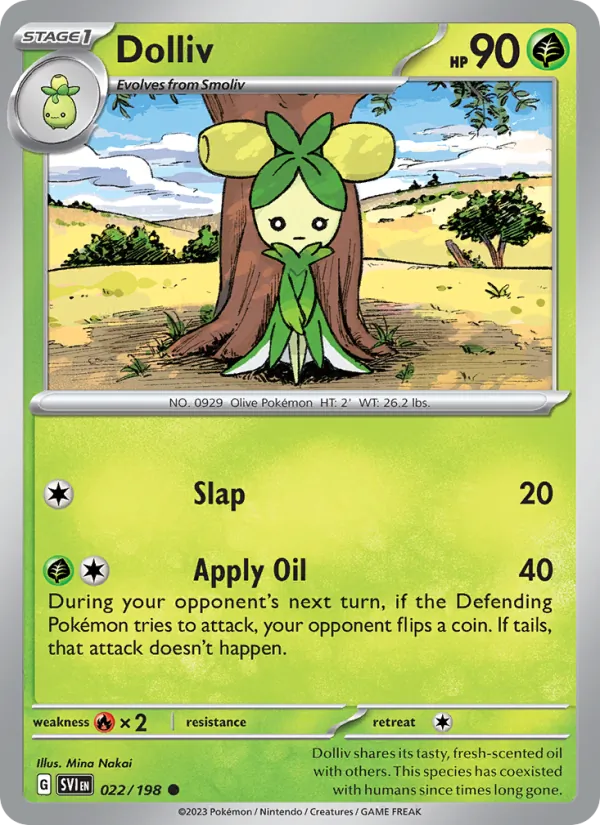 Dolliv - Scarlet & Violet Pokemon Card
