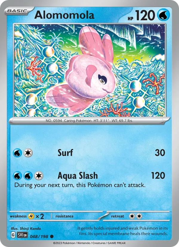 Alomomola - Scarlet & Violet Pokemon Card