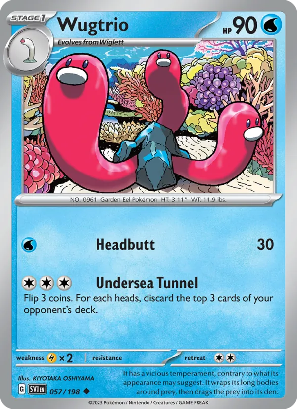 Wugtrio - Scarlet & Violet Pokemon Card