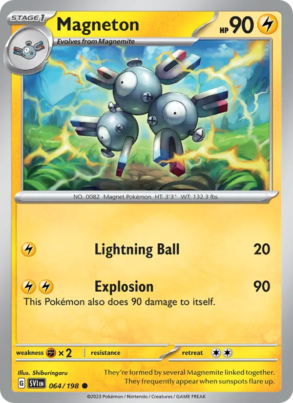 Magneton - Scarlet & Violet Pokemon Card