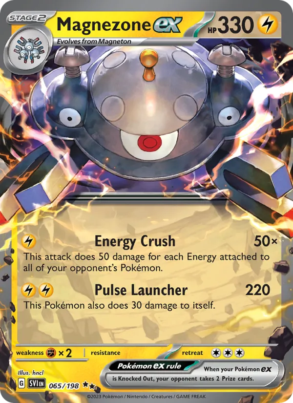 Magnezone ex - Scarlet & Violet Pokemon Card