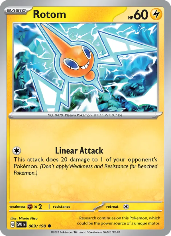 Rotom - Scarlet & Violet Pokemon Card